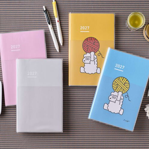 Kokuyo Jibun Techo Days 2027 B6 Slim Mini Planner
