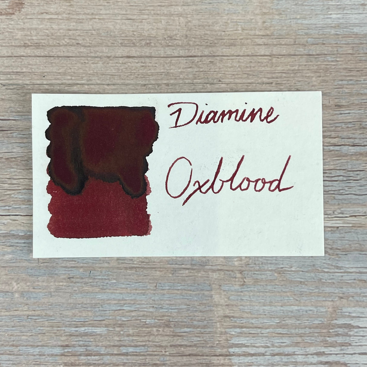 Diamine Oxblood - 80ml Bottled Ink