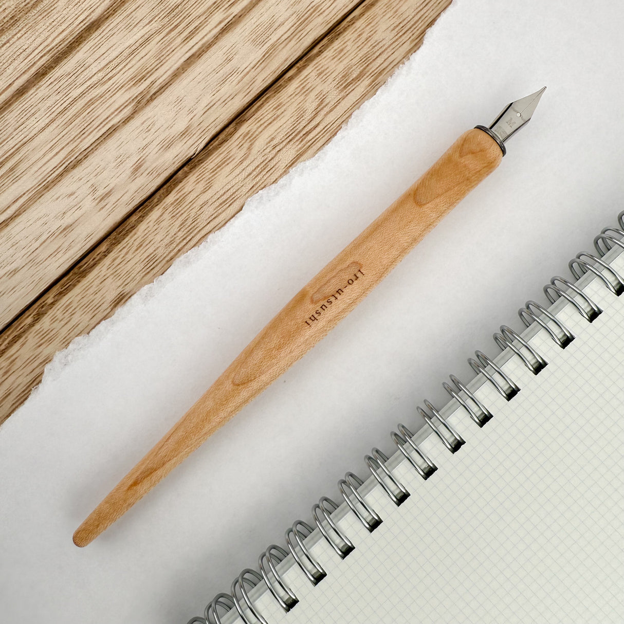 Pilot Iro-Utsushi Wooden Dip Pen - Brown