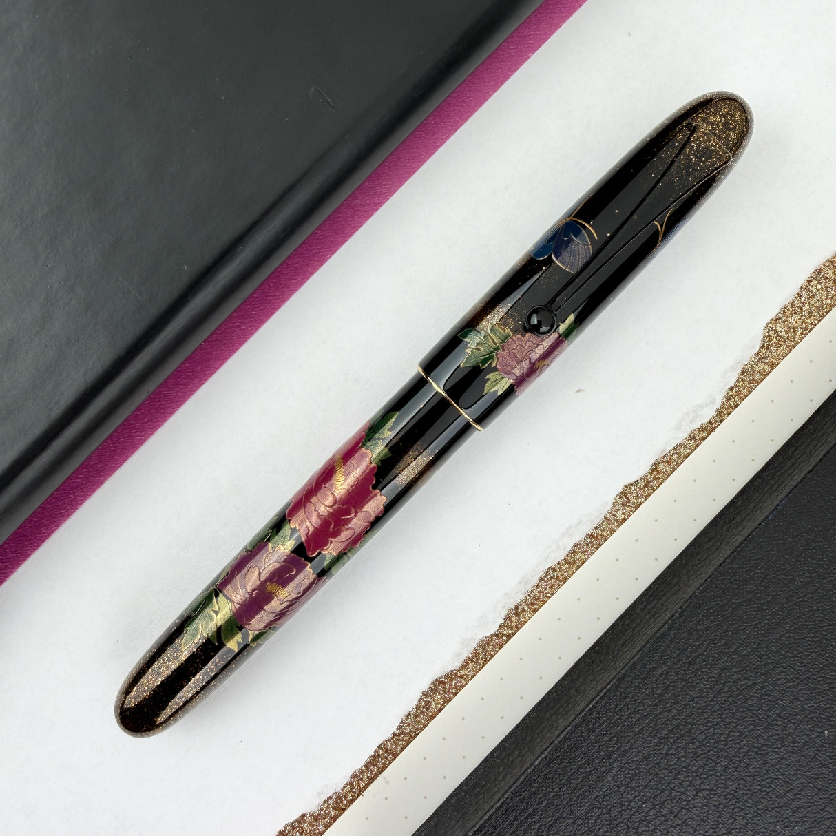 Namiki Yukari Royale Fountain Pen - Peony