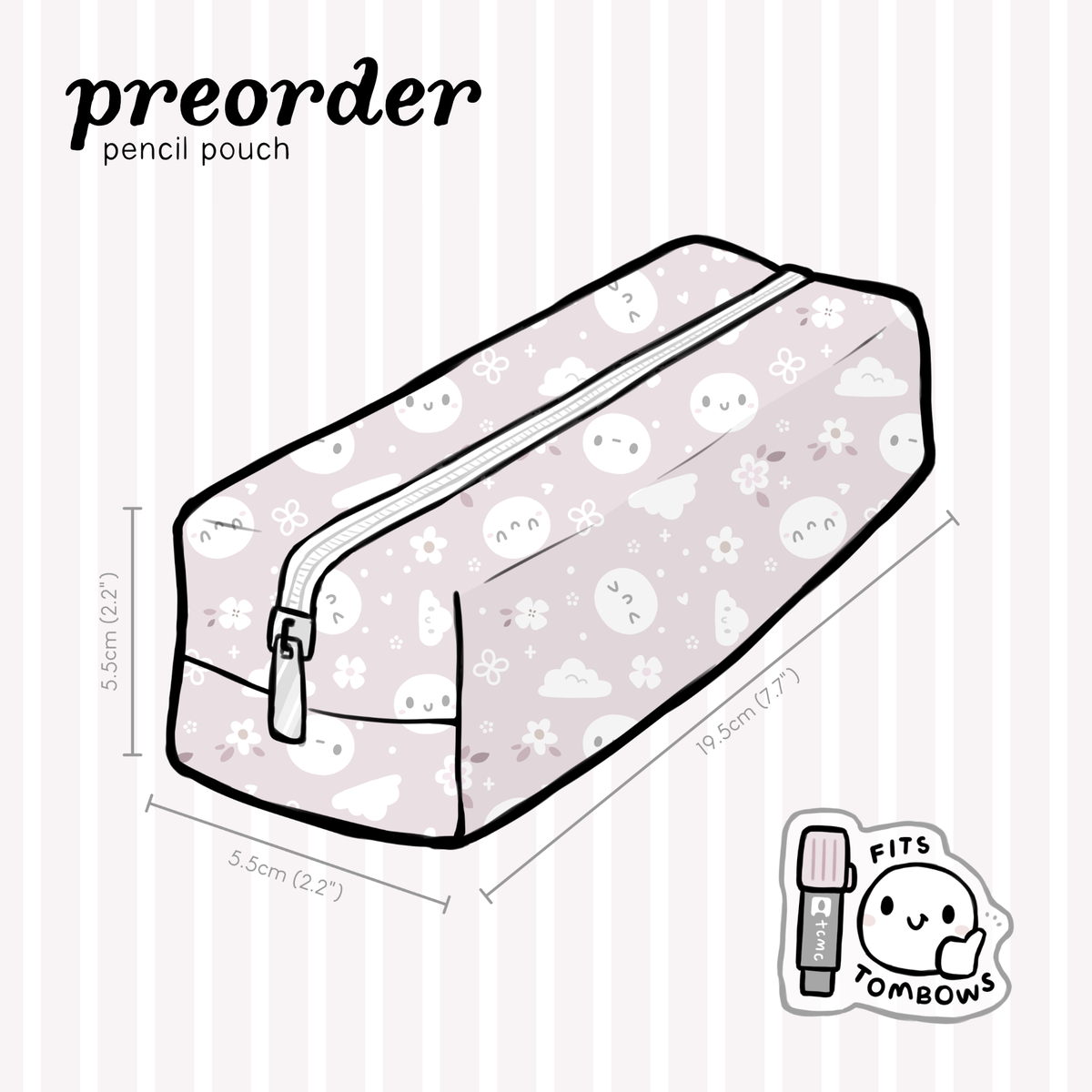 TheCoffeeMonsterzCo Sugar Plum - Pencil Pouch