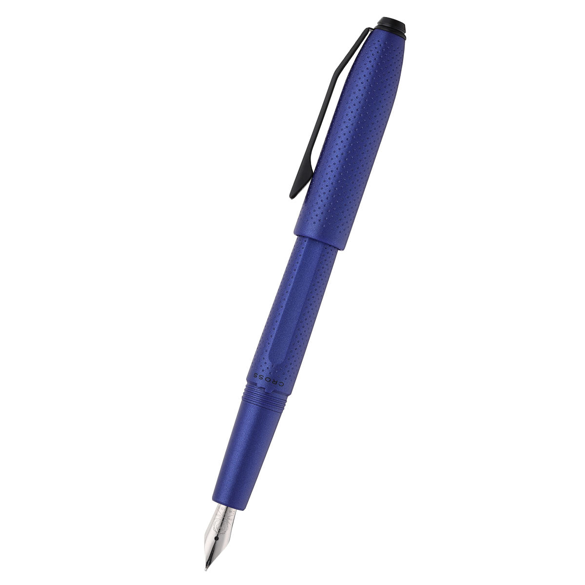 Prism Deep Sea Blue Fountain Pen - side view