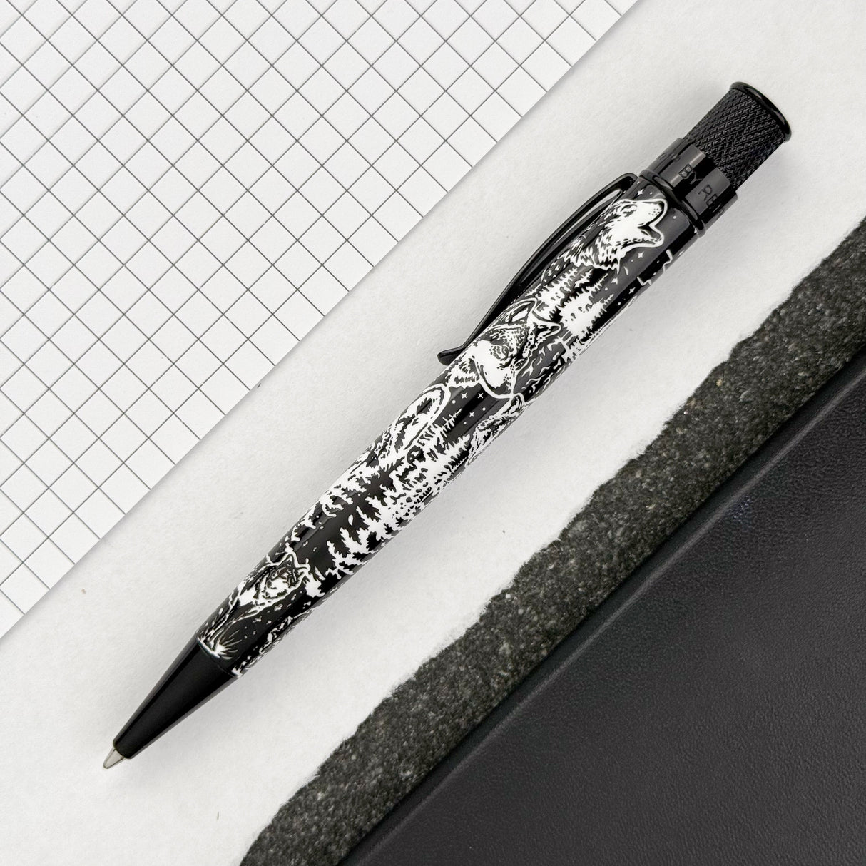 Retro 51 Tornado™ Wolf Rescue Ballpoint Pen