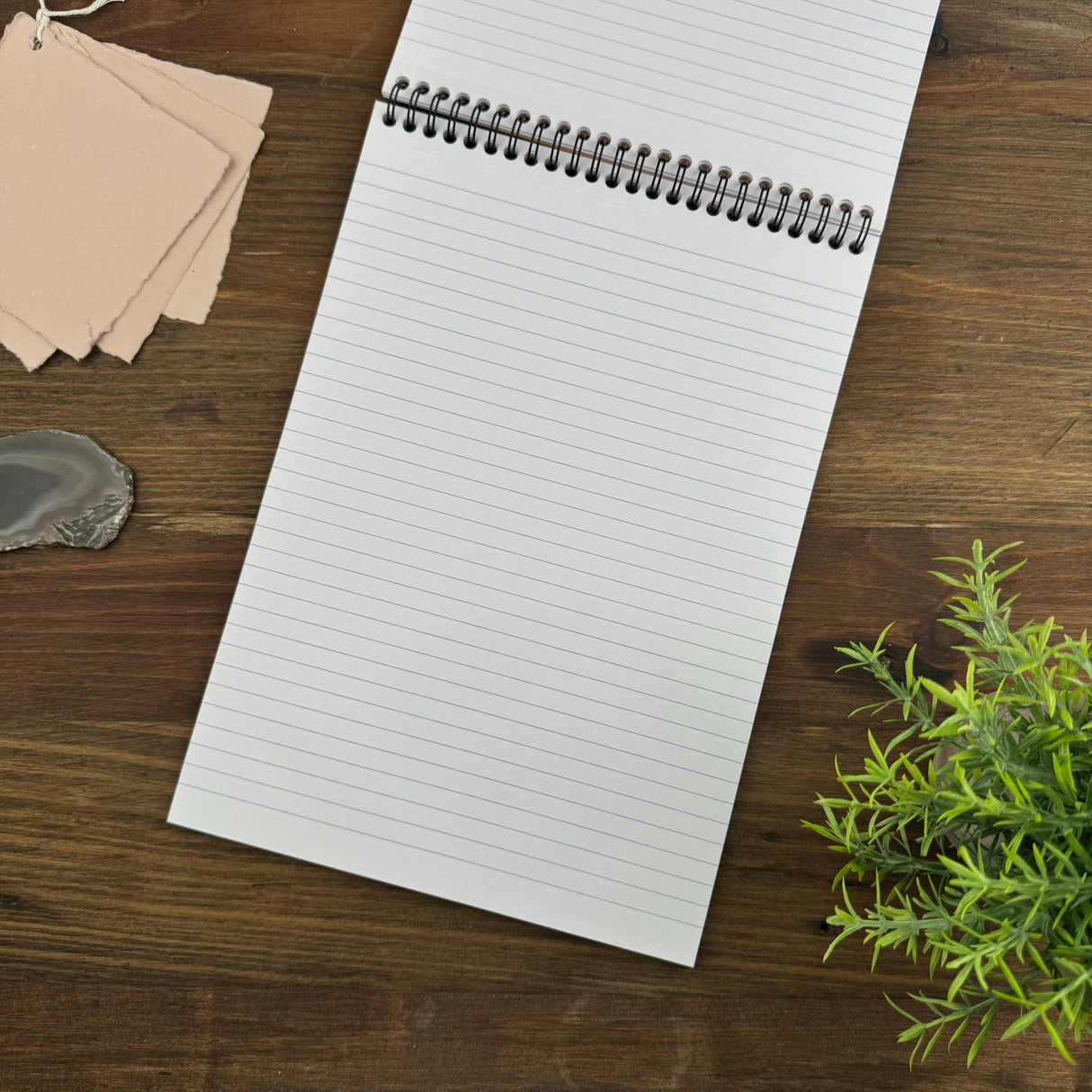 Rhodia Wirebound Notepad - Lined 80 sheets - 8 ¼ x 11 ¾