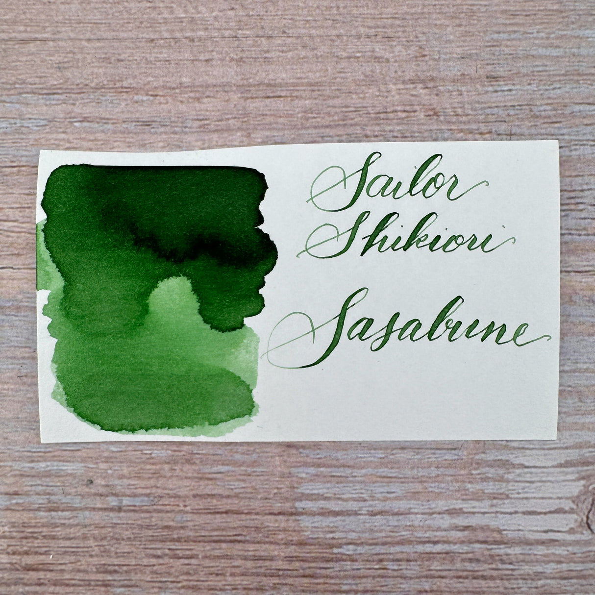 Sailor Shikiori Kusa Asobi Ink Cartridges - Sasabune