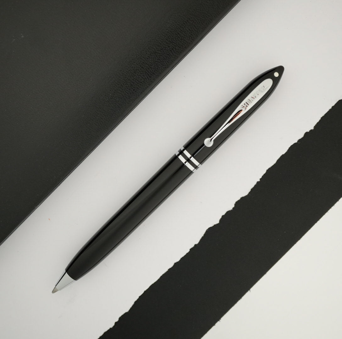 Sheaffer Balance III Ballpoint Pen - Black w/ Chrome Trim
