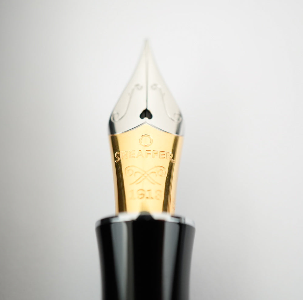 Sheaffer Balance III Fountain Pen - Black w/ Chrome Trim