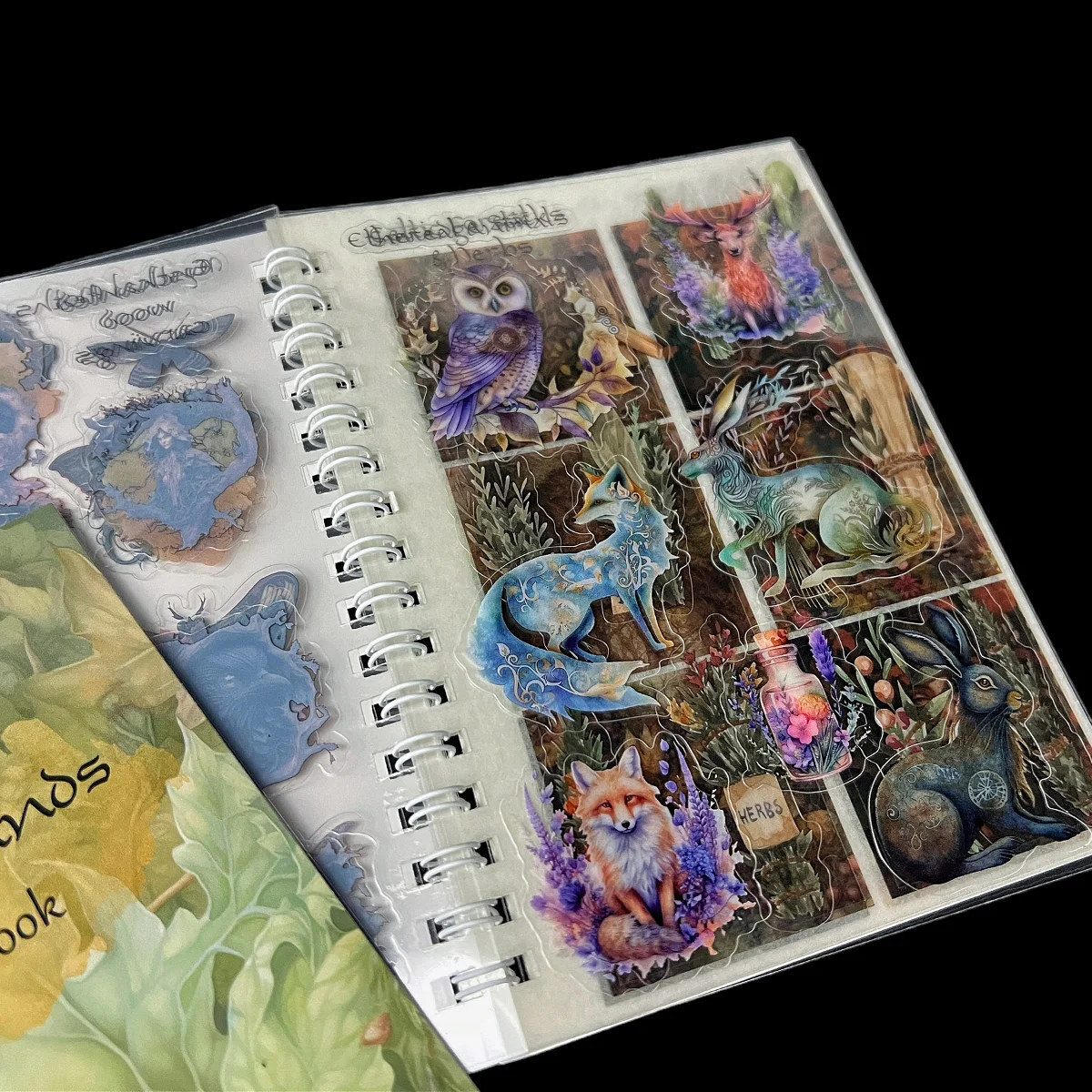 Atlas Stationers - CoraCreaCrafts Sticker Book - Mystical Woodlands - Stickers - Image 4