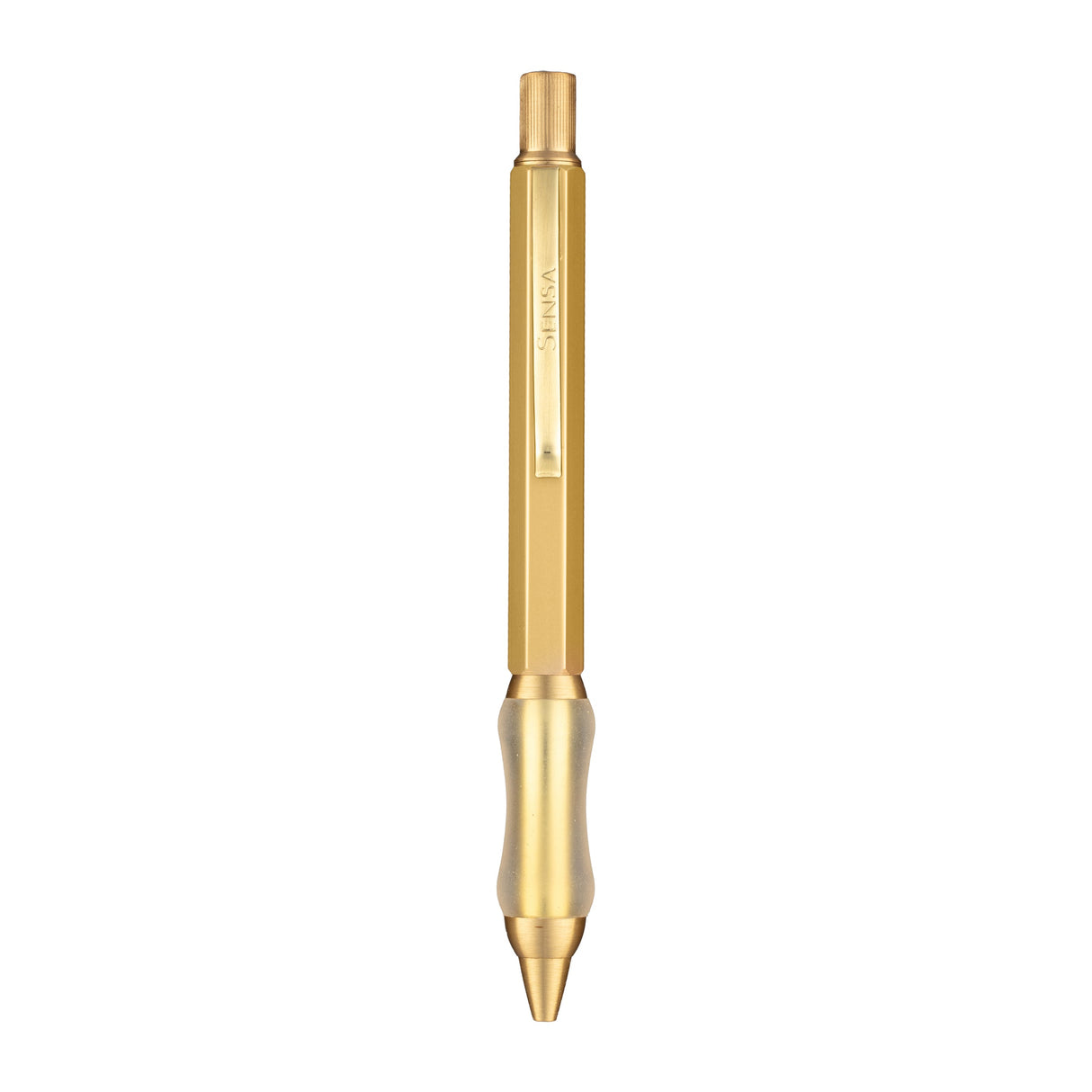 Sensa Sensagraph Ballpoint Pen - Antique Brass