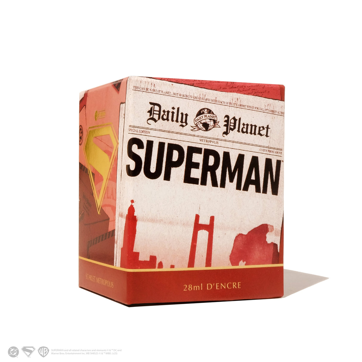 Ferris Wheel Press Superman - Scarlet Metropolis Bottled Ink (Special Edition)