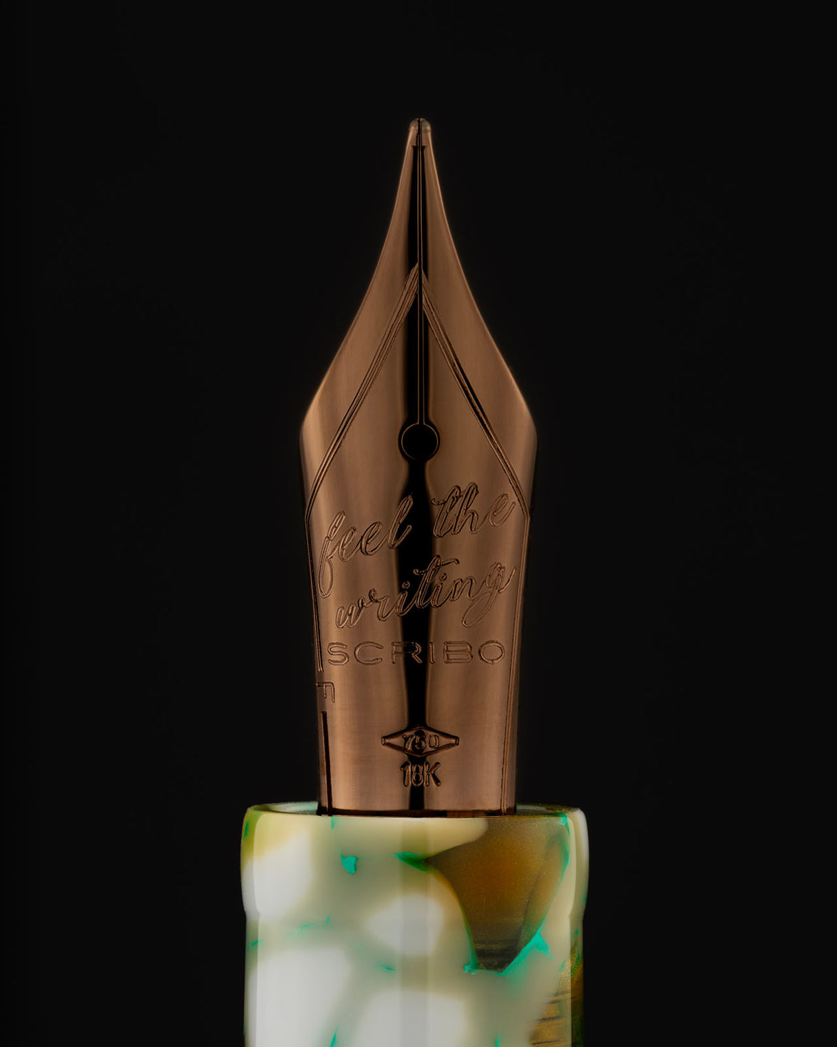 Scribo La Dotta Fountain Pen - Travertino