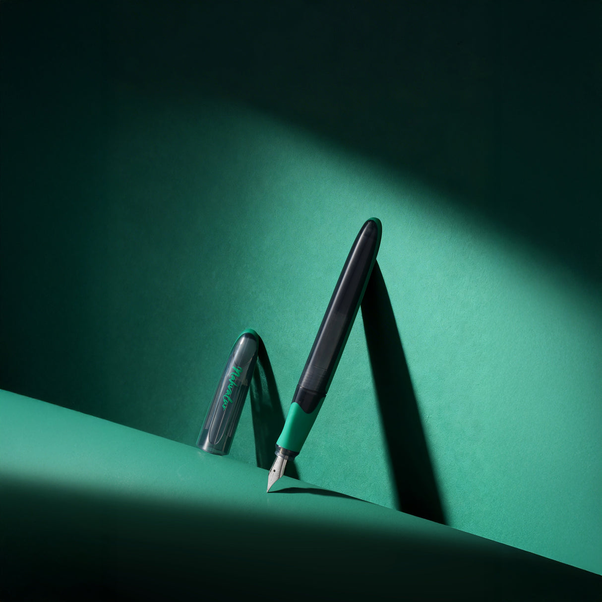 Nahvalur Triad Fountain Pen - Verdant
