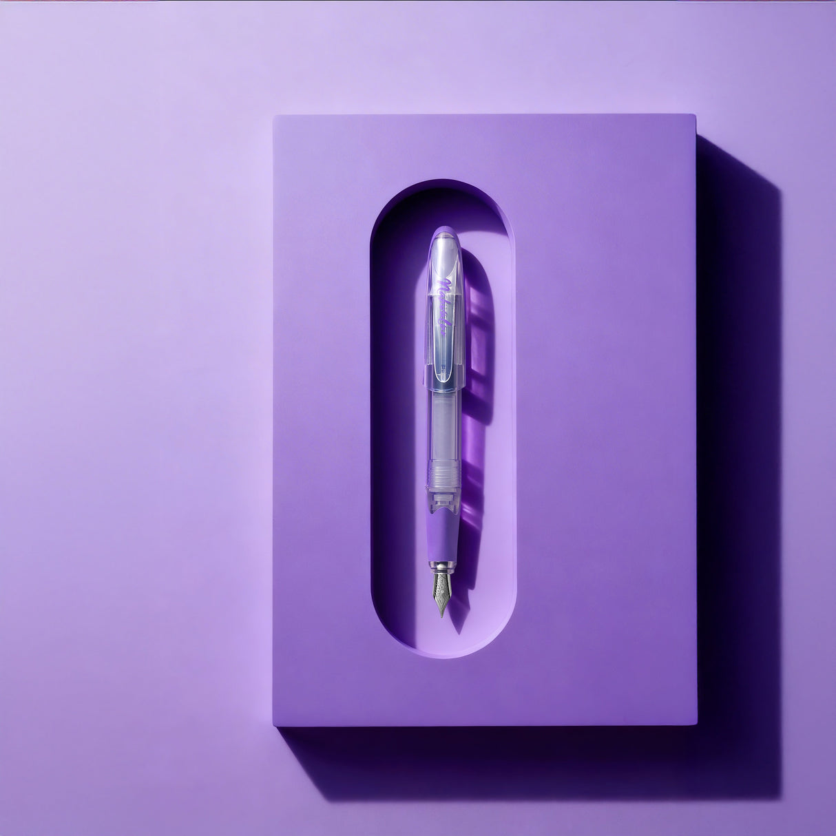 Nahvalur Triad Fountain Pen - Violet