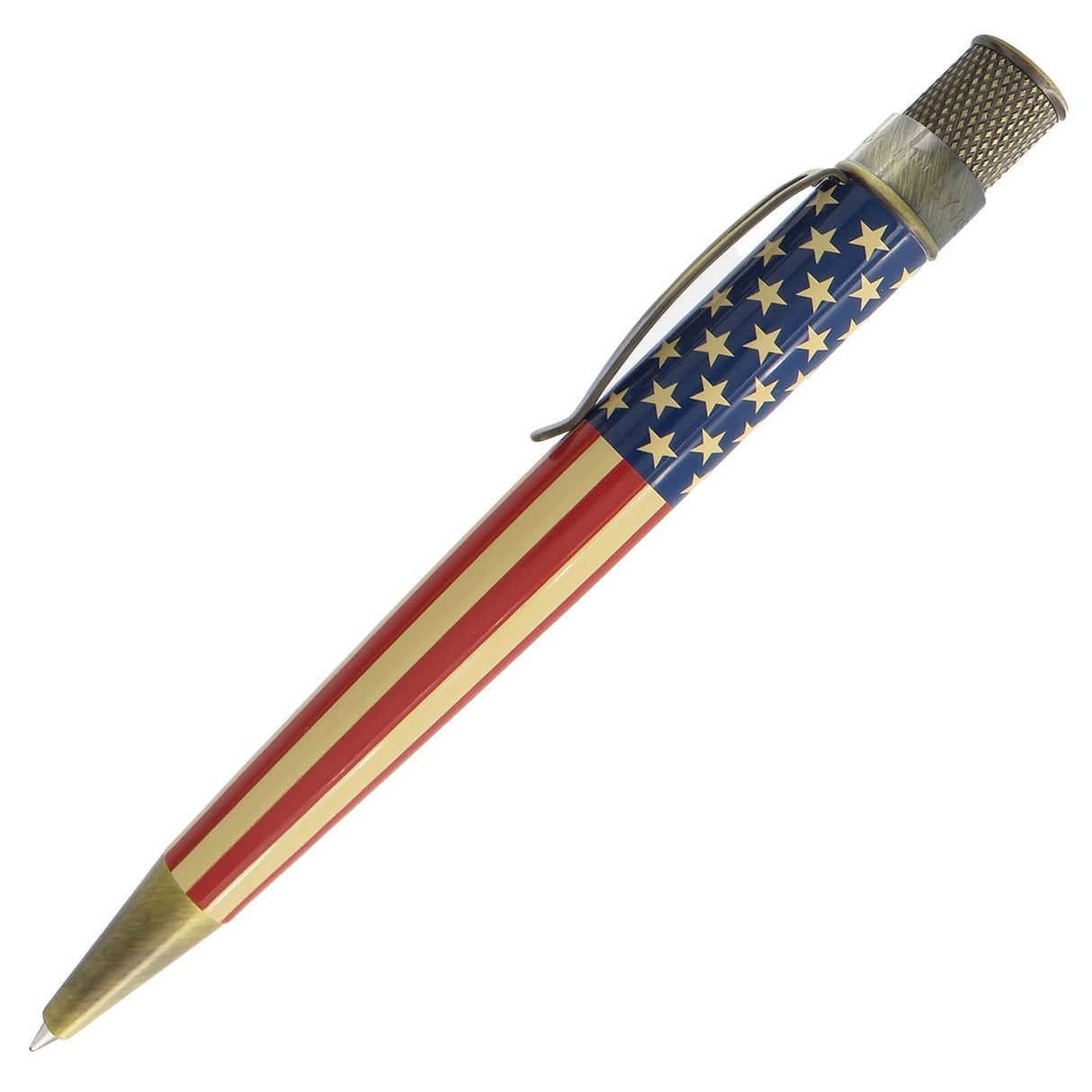 Retro 51 Tornado Vintage Metalsmith Rollerball Pen - Tribute 250 Flag