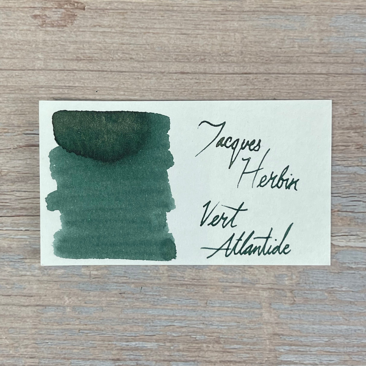 Jacques Herbin 1670 Vert Atlantide - 50ml Bottled Ink