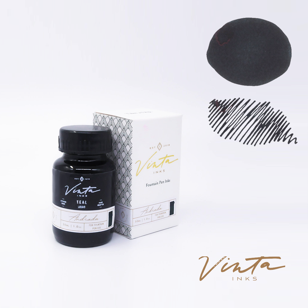 Vinta Teal (Andrada 1898) - 30ml Bottled Ink