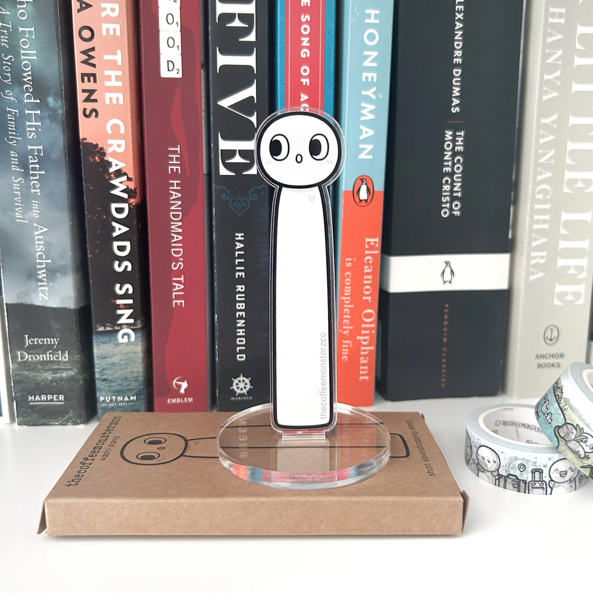 TheCoffeeMonsterzCo Eavesdropping Acrylic Washi Stand