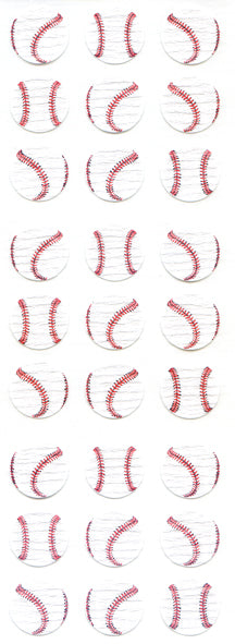 Okuyama & Co Paper Stickers - Baseballs