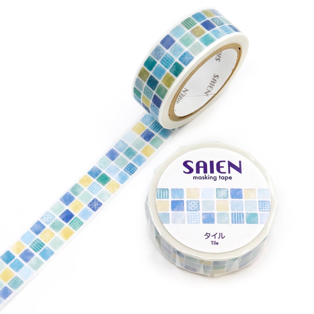 Kamiiso Washi Tape - Tiles