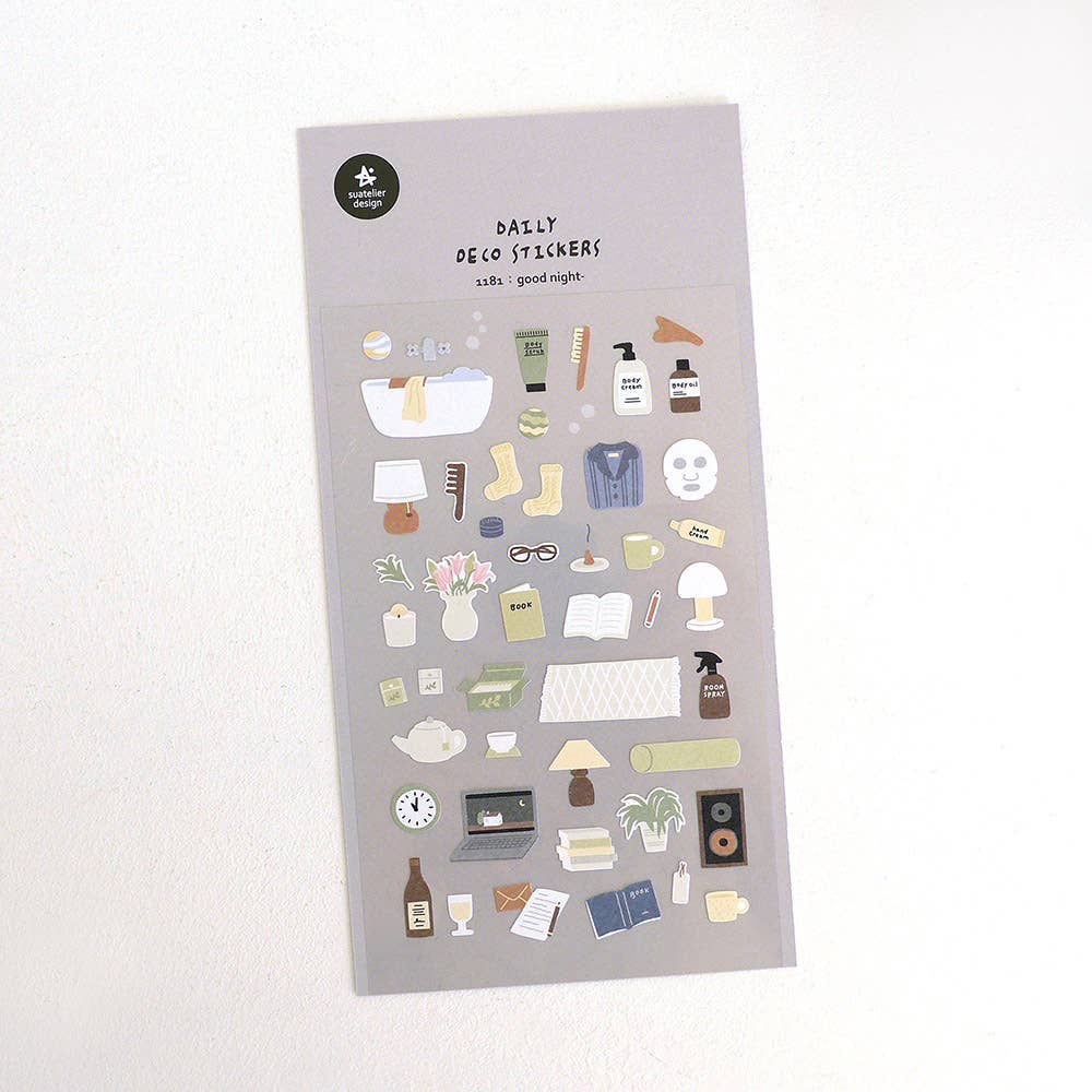 Suatelier Design Stickers - Good night