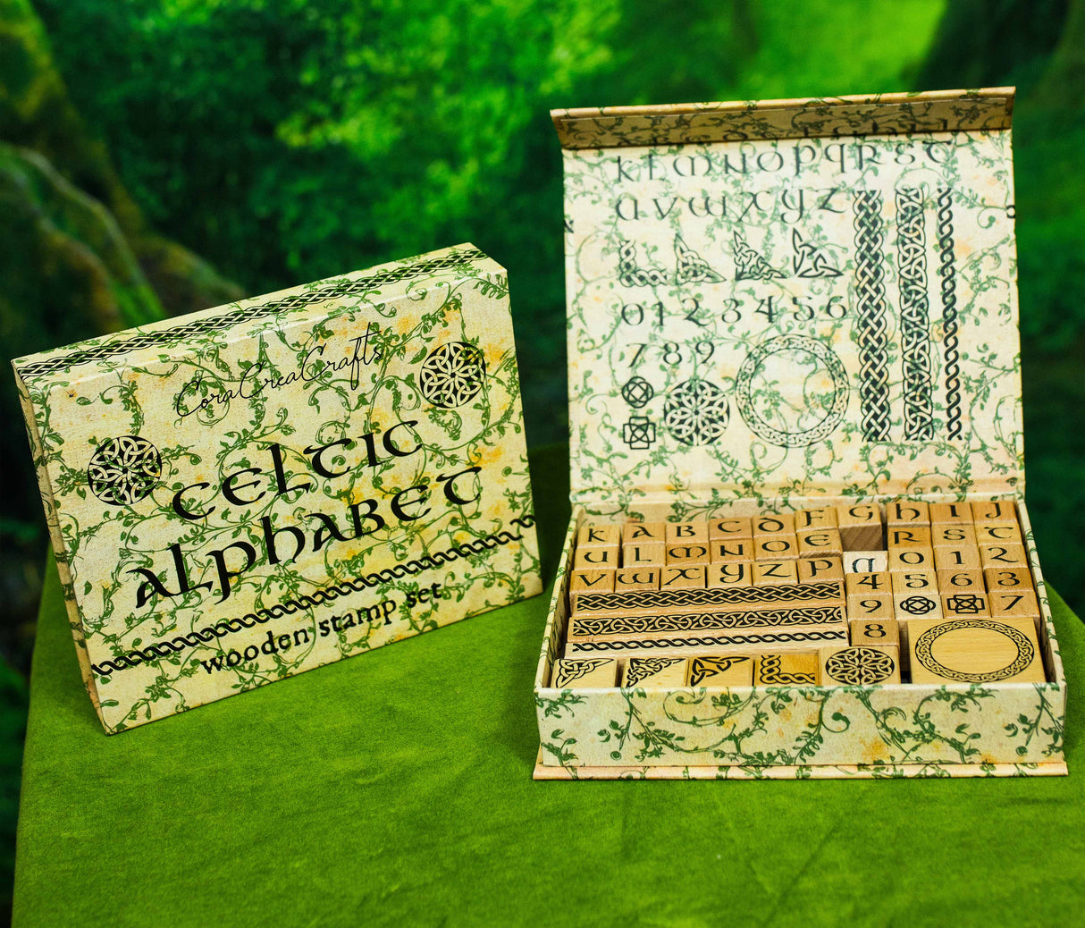CoraCreaCrafts Celtic Stamp Set