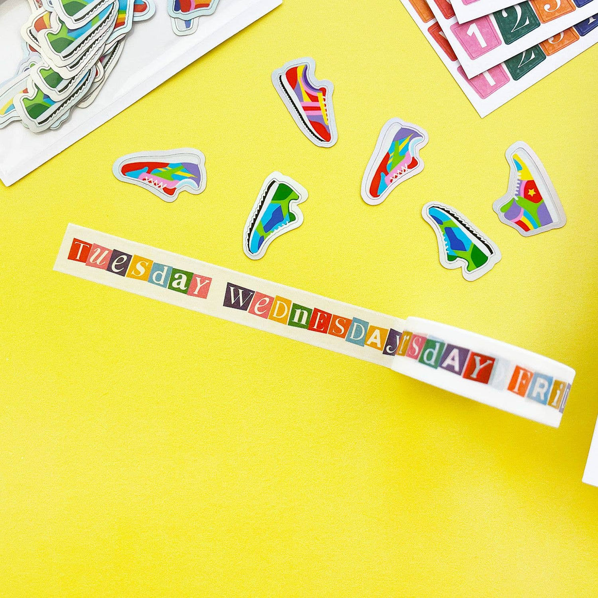Pipsticks Week Moments Washi