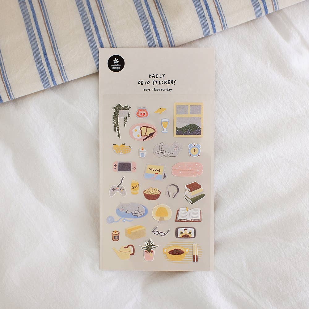 Suatelier Design Stickers - Lazy sunday