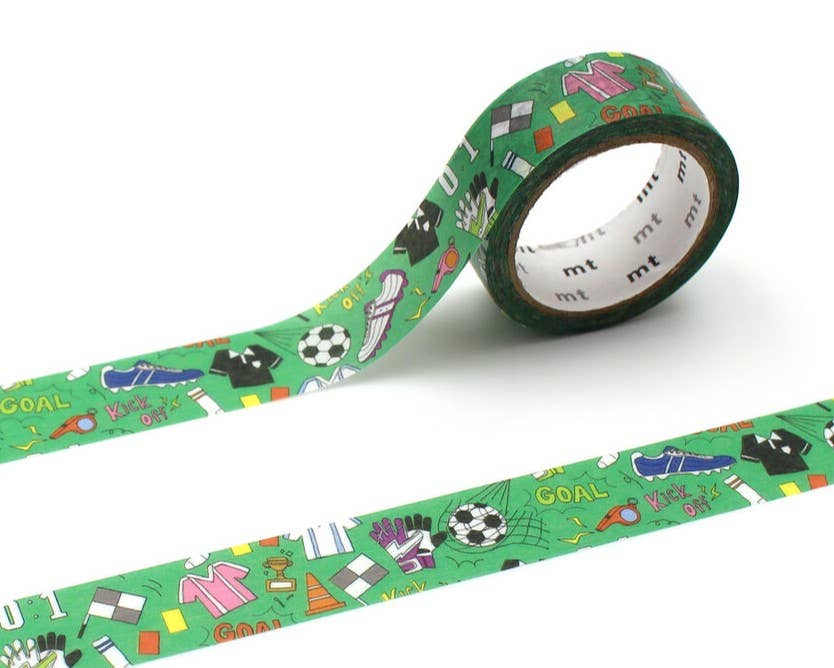 MT Washi Tape - 15mm Soccer