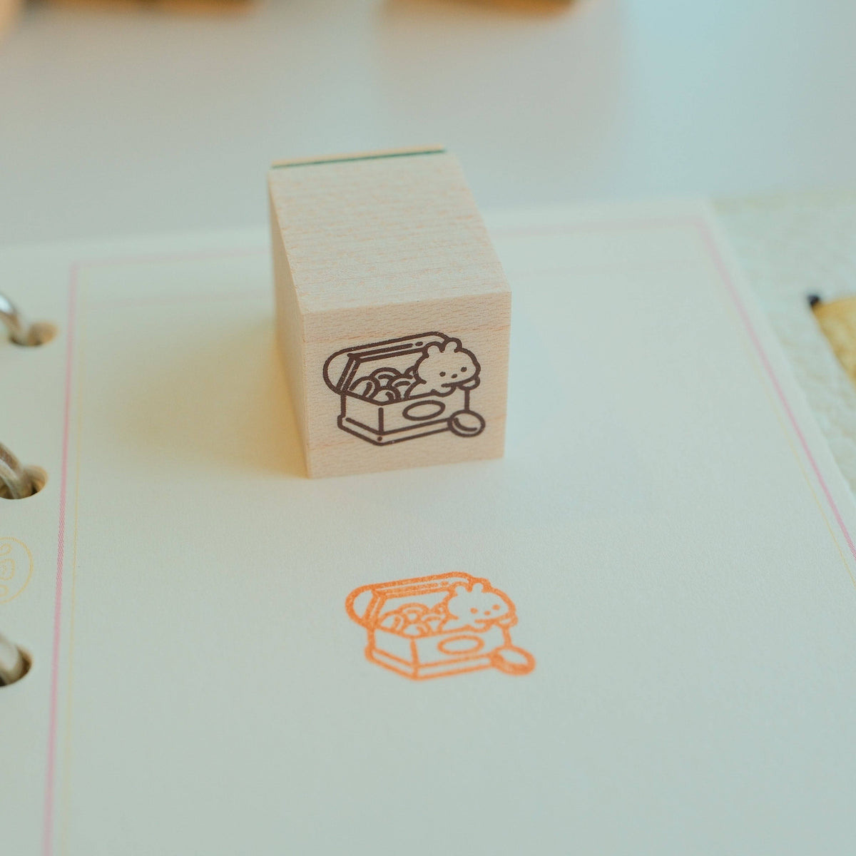 2jingis2jing Living Softly Rubber Stamp Vol. 2 (1.5cm)
