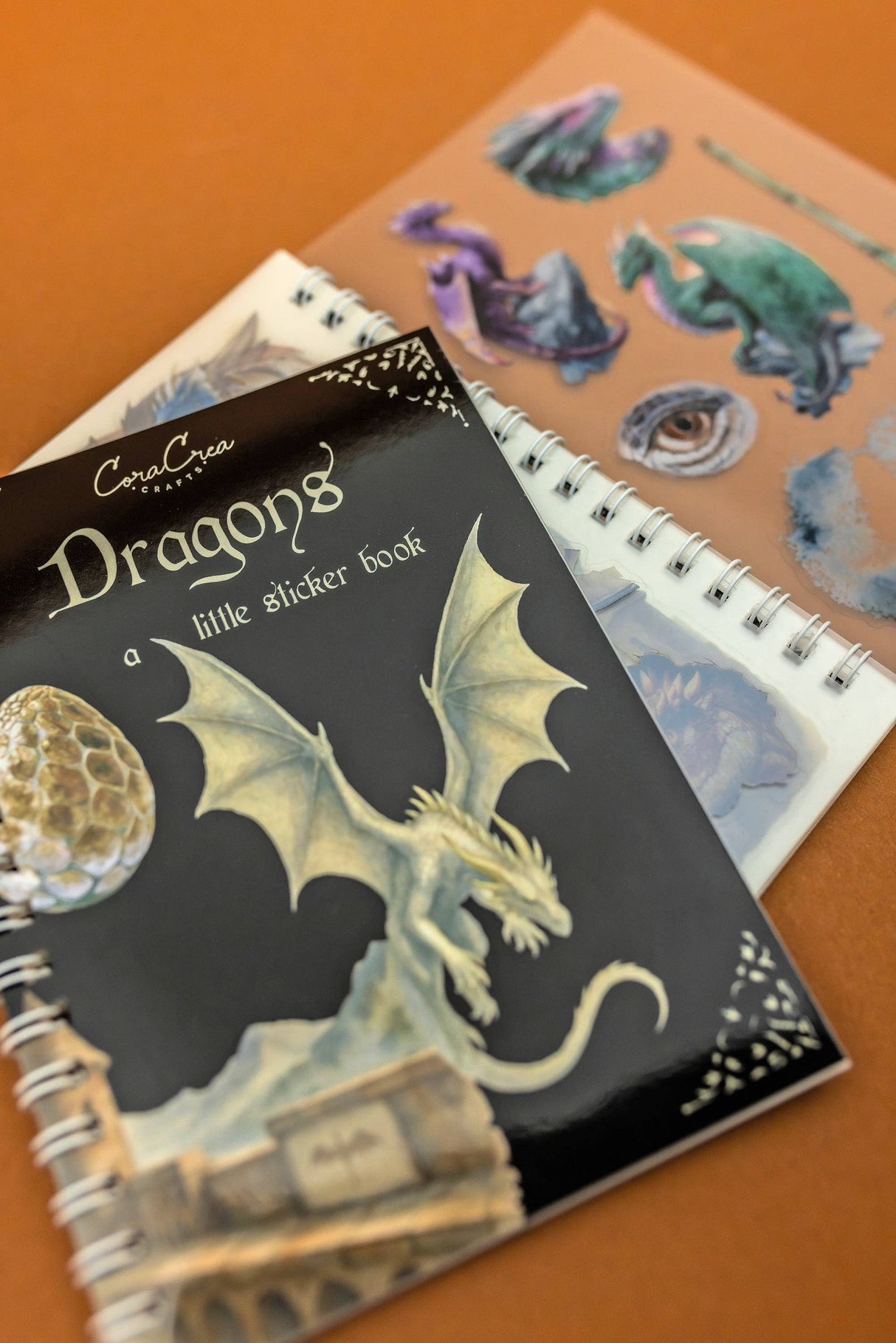 CoraCreaCrafts Dragons Sticker Book