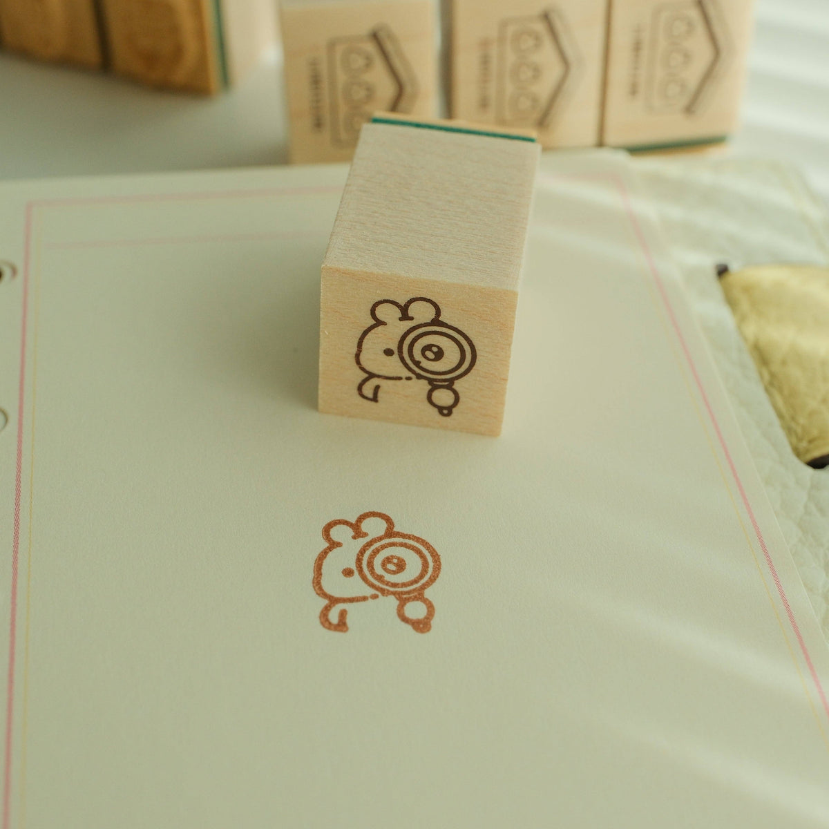 2jingis2jing Living Softly Rubber Stamp Vol. 1 (1.5cm)