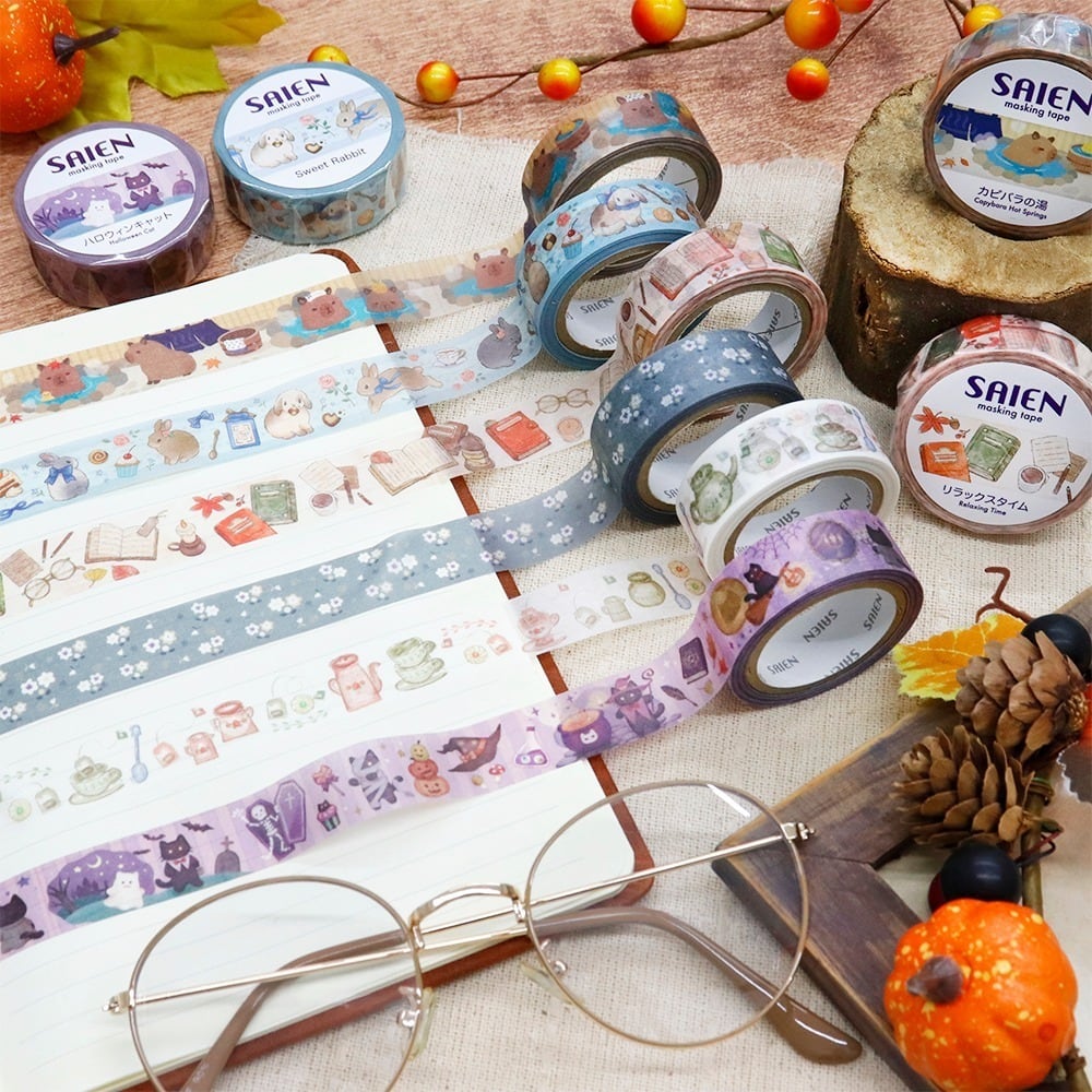 Kamiiso Washi Tape - Teacup