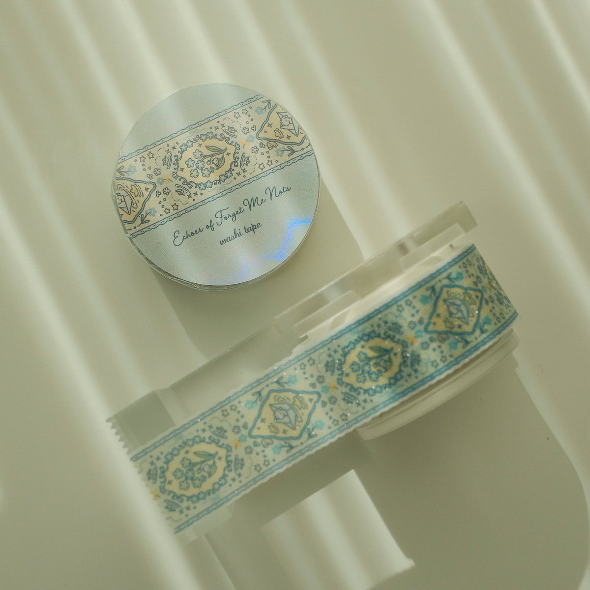 2jingis2jing Echoes of Forget Me Nots Glitter Washi Tape