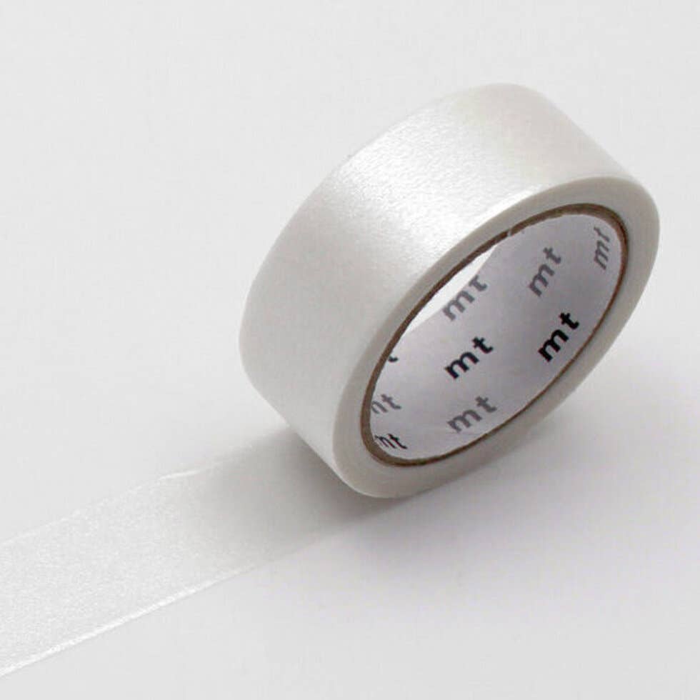 MT Washi Tape - Silky White