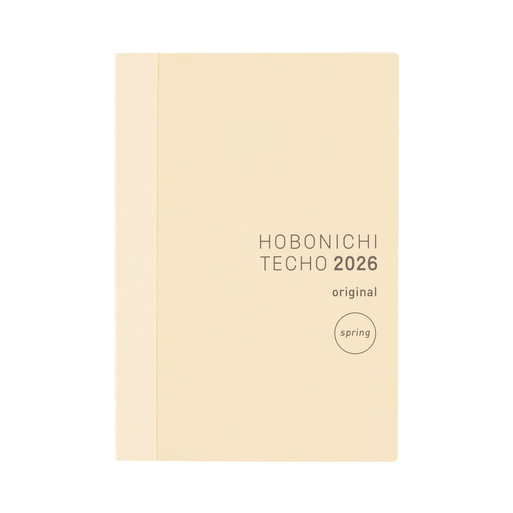 Hobonichi Techo A6 Japanese Original Book - Monday Start (April Start)