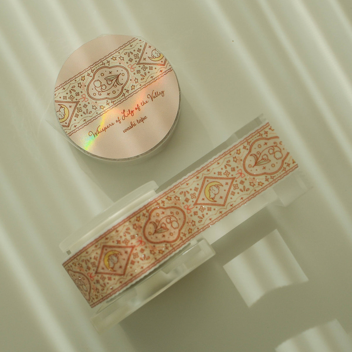 2jingis2jing Whispers of Lily of the Valley Glitter Washi Tape