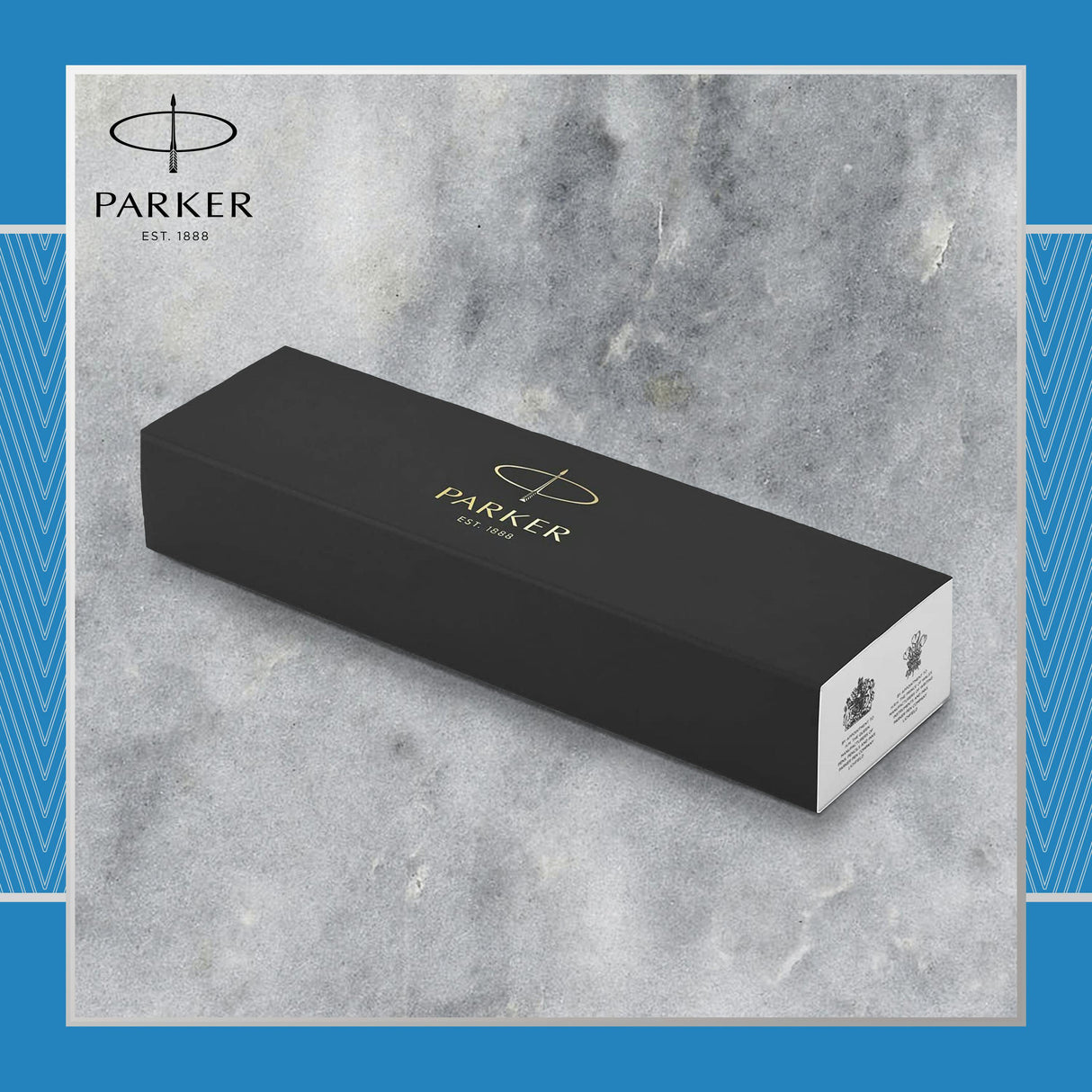 Parker IM Premium Fountain Pen - Grey Lacquer & Chrome Trim