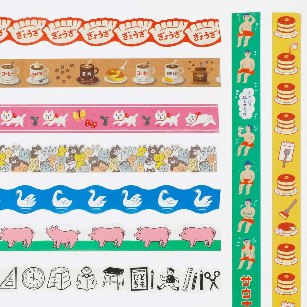 Hightide Retro Masking Tape - Coffee