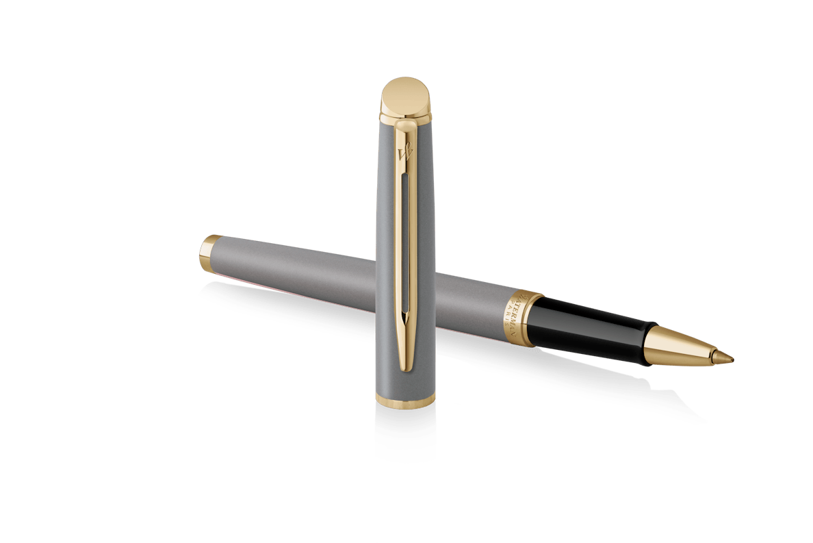 Waterman Hémisphère Understated Edit Rollerball Pen - Metallic Grey