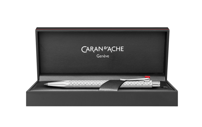 Caran D'Ache Damier Ecridor Mechanical Pencil - Grey Silver