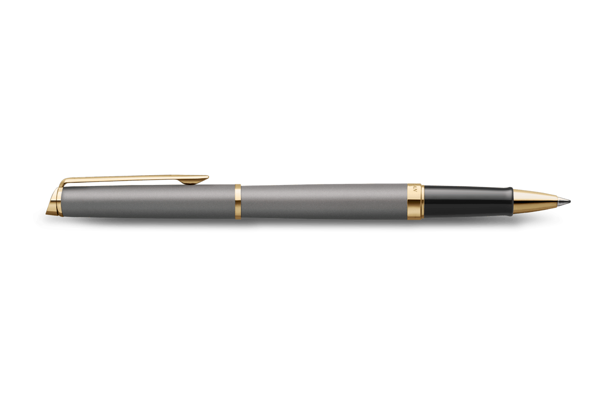 Waterman Hémisphère Understated Edit Rollerball Pen - Metallic Grey