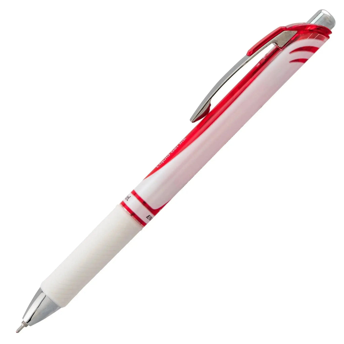 Pentel EnerGel Pearl Retractable Gel Pen - Red / .7mm Needle