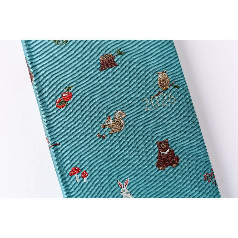Hobonichi Techo Weeks - Bow & Tie: In the Forest (April Start)