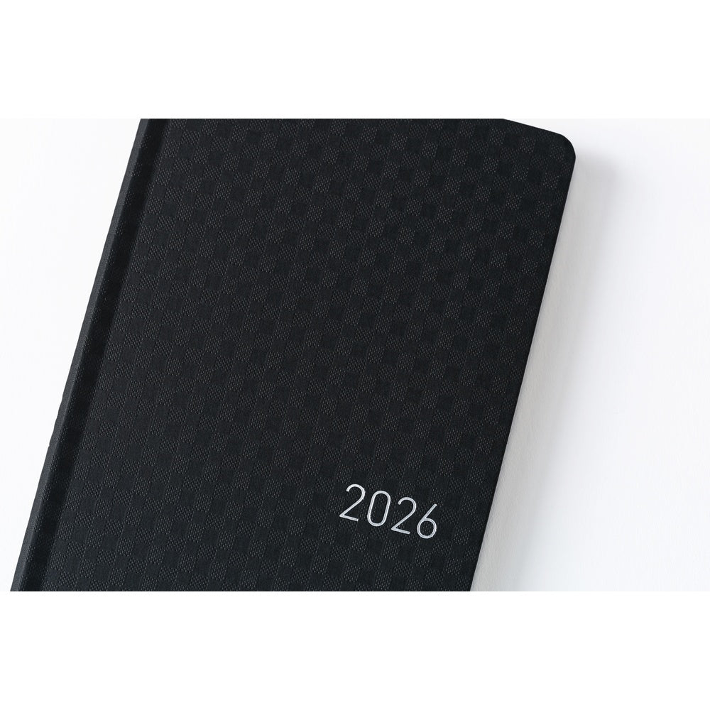 Hobonichi Techo Weeks - Paper Series: Black Gingham (April Start)