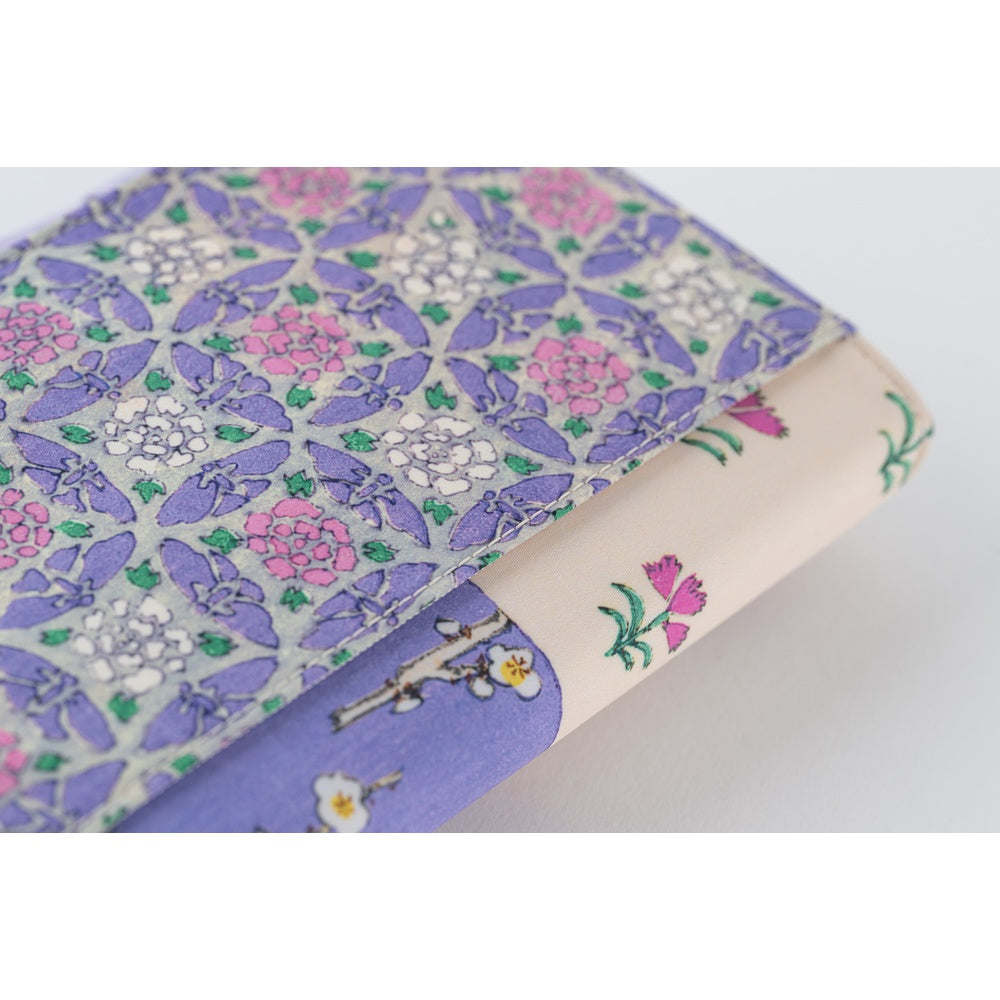 Hobonichi Techo A6 Original Planner Set - Unsodo Bijutsukai (Plum and Dianthus) (April Start)