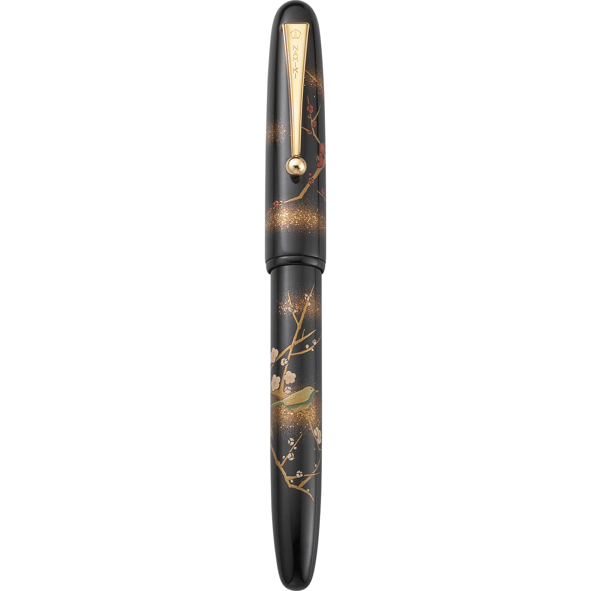 Namiki Yukari Fountain Pen - Apricot Tree and Warbler