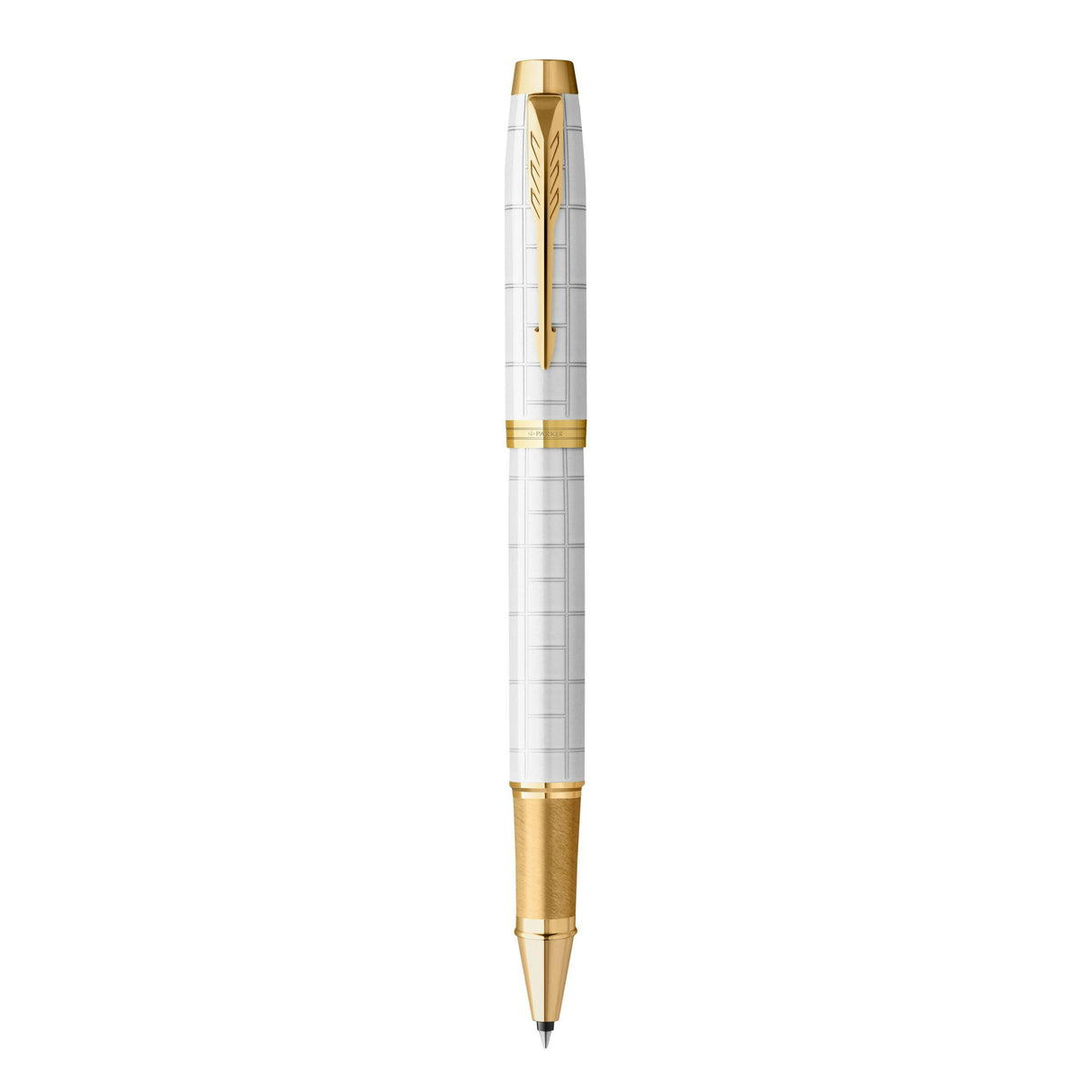 Parker IM Premium Rollerball Pen - Pearl Lacquer & Gold Trim