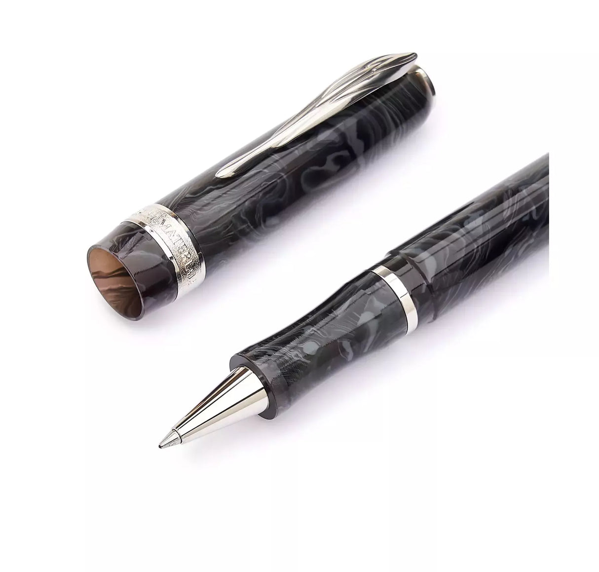 Pineider Antichi Materiali Rollerball Pen - Carrara Grey