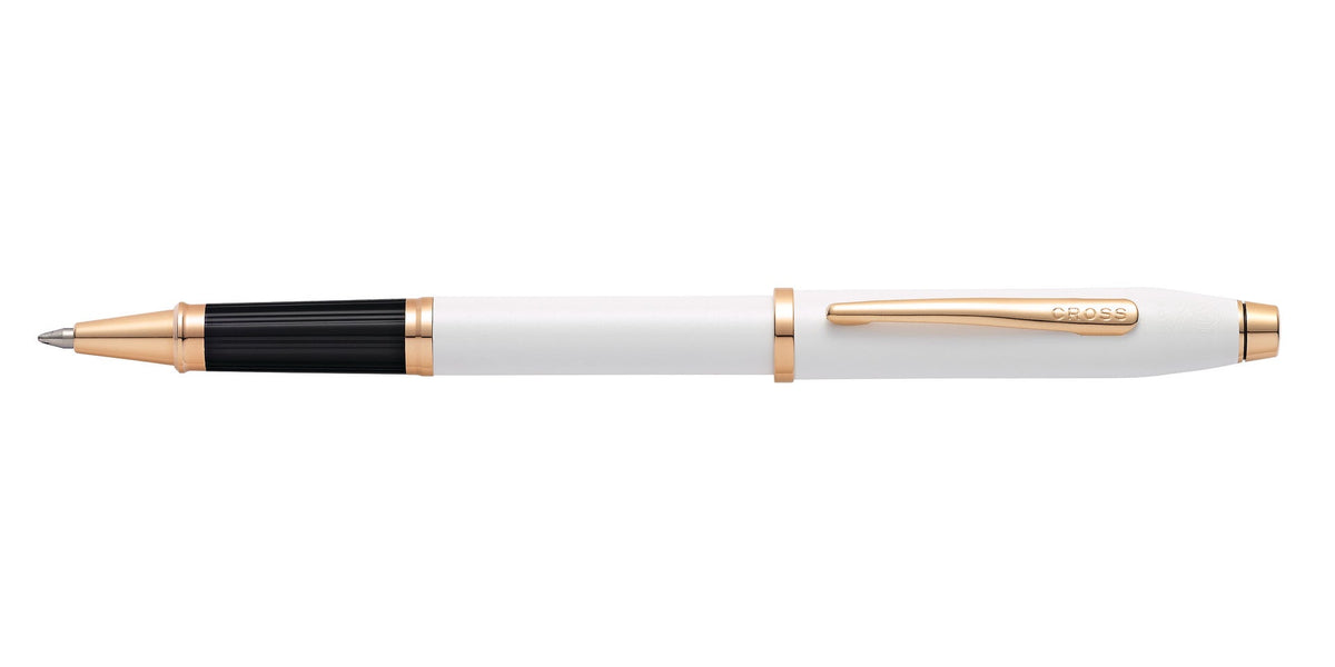 Century II Pearlescent White Rollerball Pen - view 2