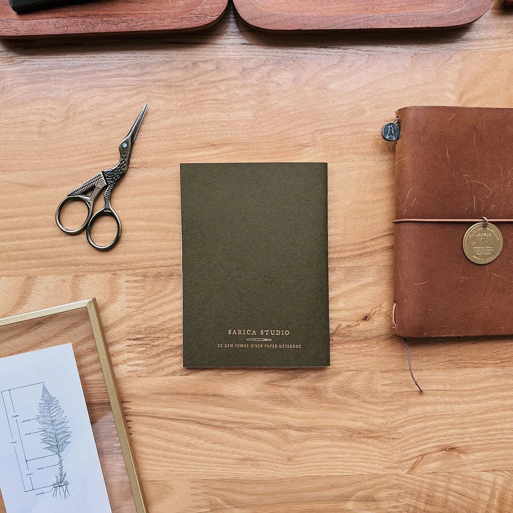 Sarica Studio Embossed TN Notebook - Passport Size